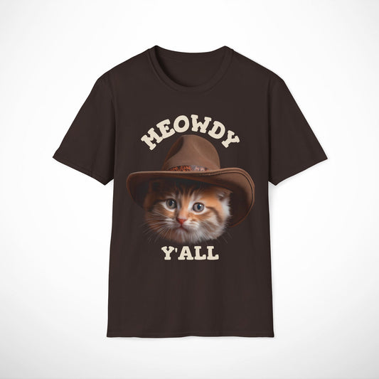Meowdy Y'all T-Shirt