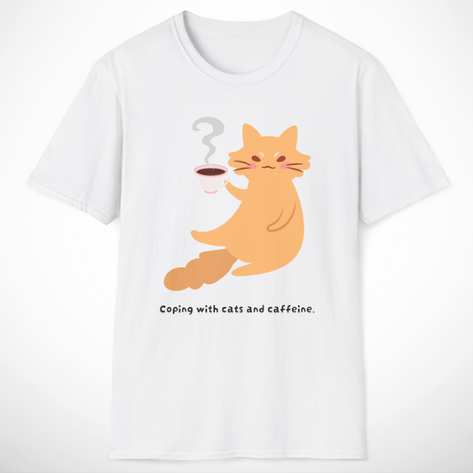 Coping with Cats and Caffeine T-Shirt