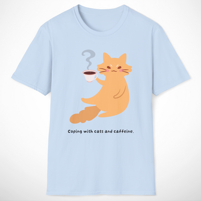 Coping with Cats and Caffeine T-Shirt