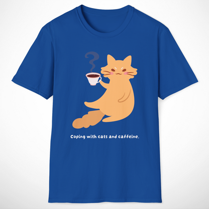 Coping with Cats and Caffeine T-Shirt