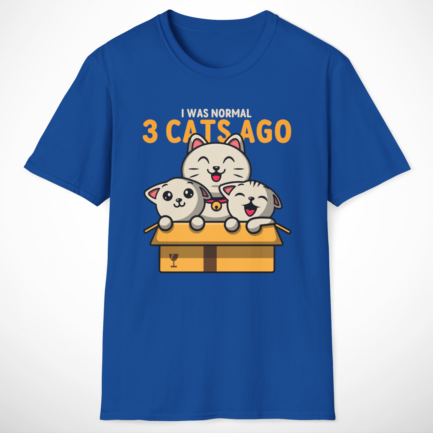 I Was Normal 3 Cats Ago T-Shirt