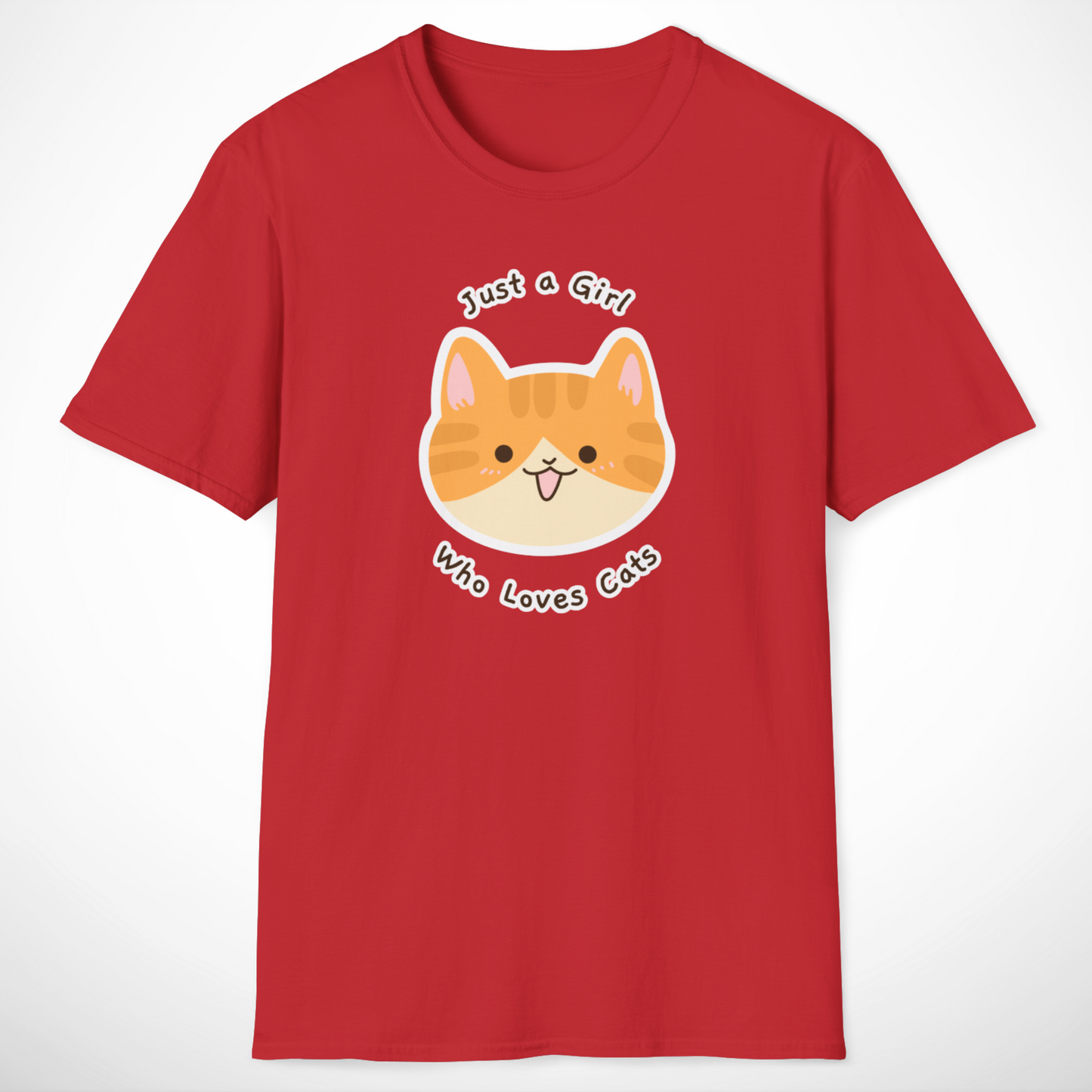 Just a Girl Who Loves Cats T-Shirt