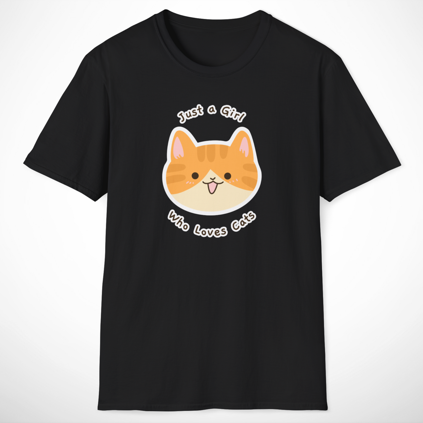 Just a Girl Who Loves Cats T-Shirt
