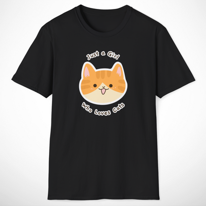Just a Girl Who Loves Cats T-Shirt