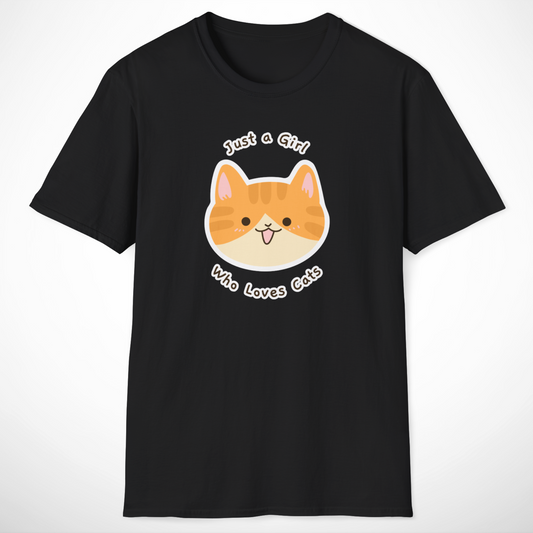 Just a Girl Who Loves Cats T-Shirt