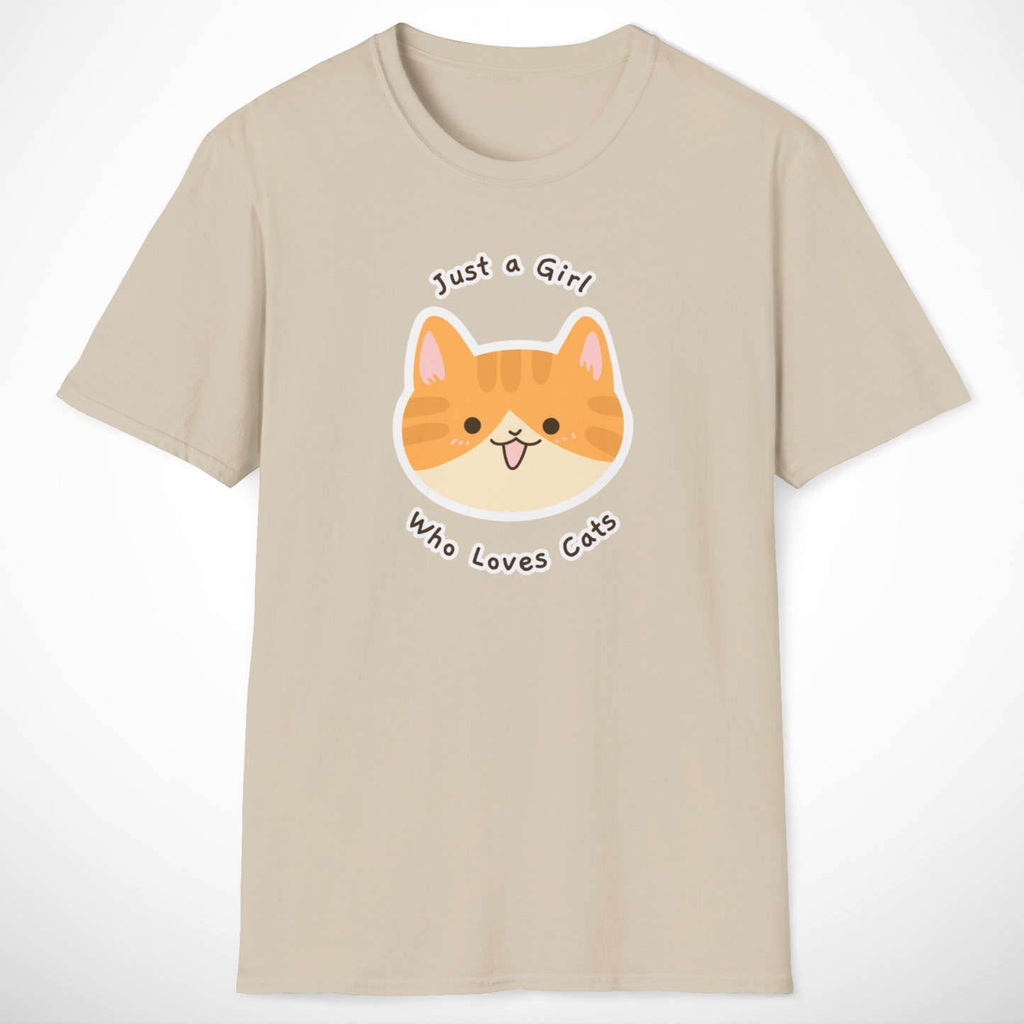 Just a Girl Who Loves Cats T-Shirt