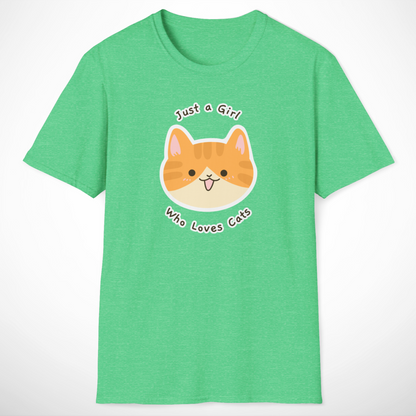 Just a Girl Who Loves Cats T-Shirt