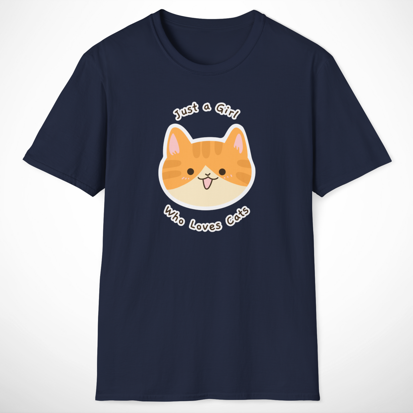 Just a Girl Who Loves Cats T-Shirt