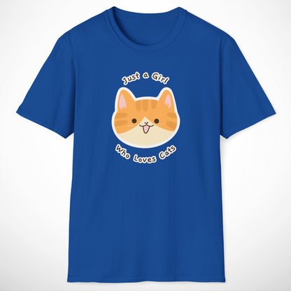 Just a Girl Who Loves Cats T-Shirt
