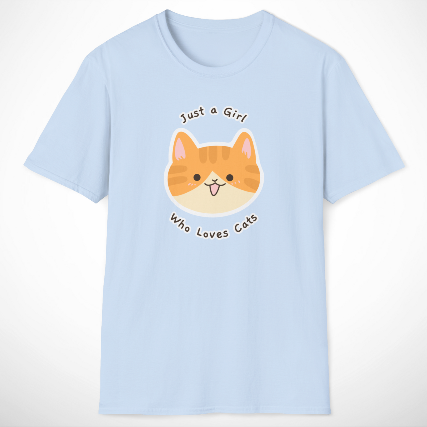 Just a Girl Who Loves Cats T-Shirt