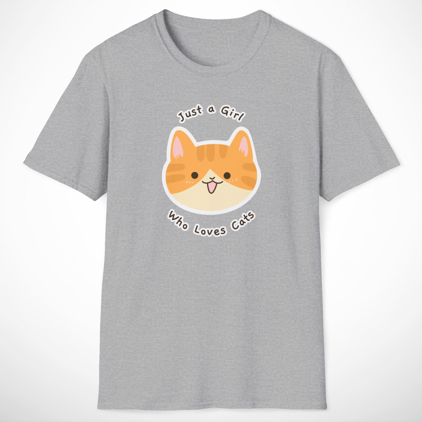 Just a Girl Who Loves Cats T-Shirt
