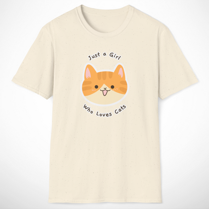 Just a Girl Who Loves Cats T-Shirt