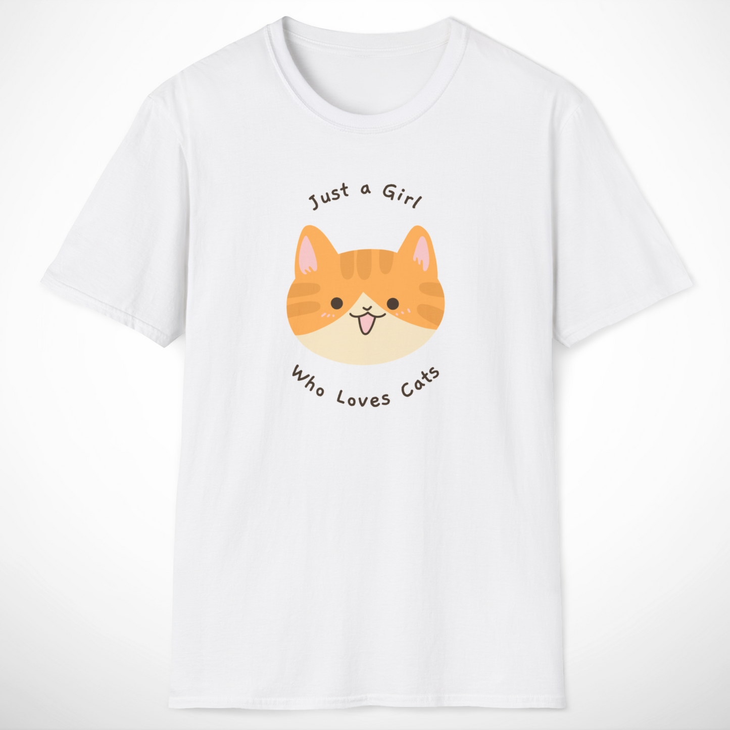 Just a Girl Who Loves Cats T-Shirt