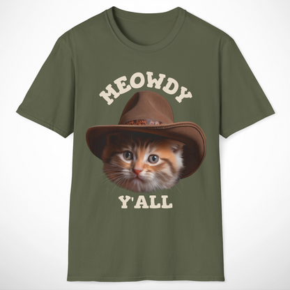 Meowdy Y'all T-Shirt