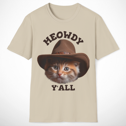 Meowdy Y'all T-Shirt