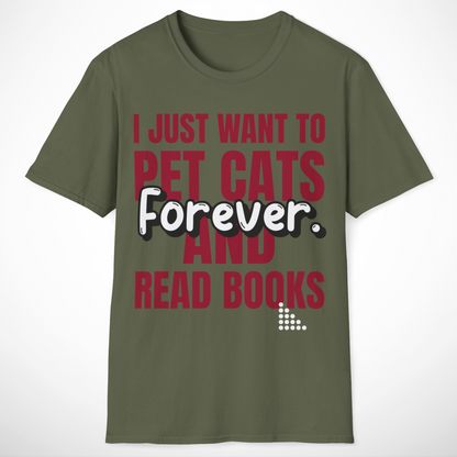 I Want to Read Books T-Shirt