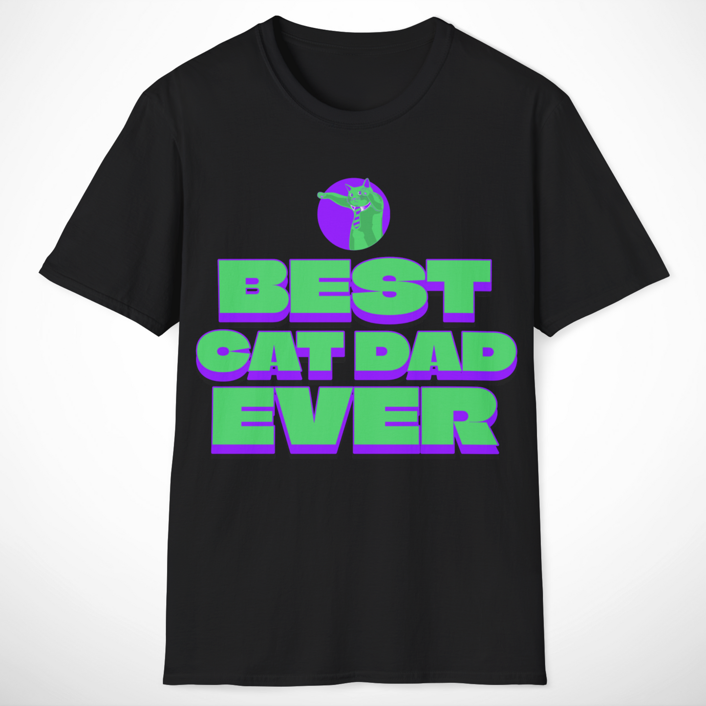 Best Cat Dad Ever T-Shirt