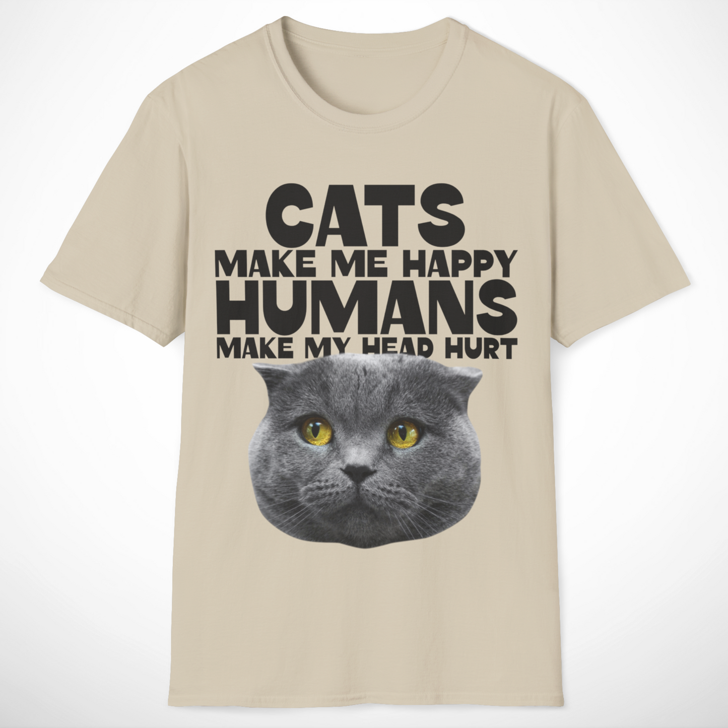 Cats Make Me Happy T-Shirt