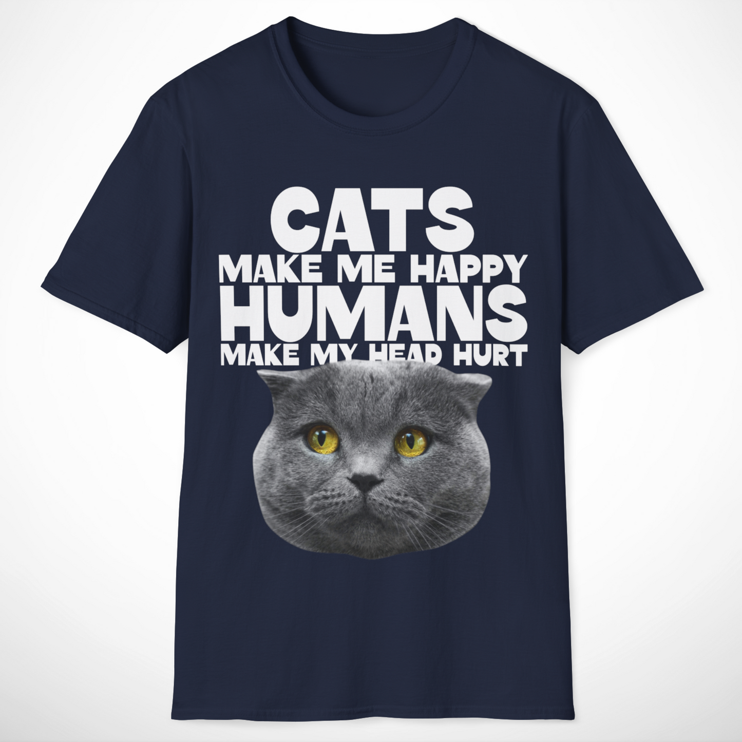 Cats Make Me Happy T-Shirt