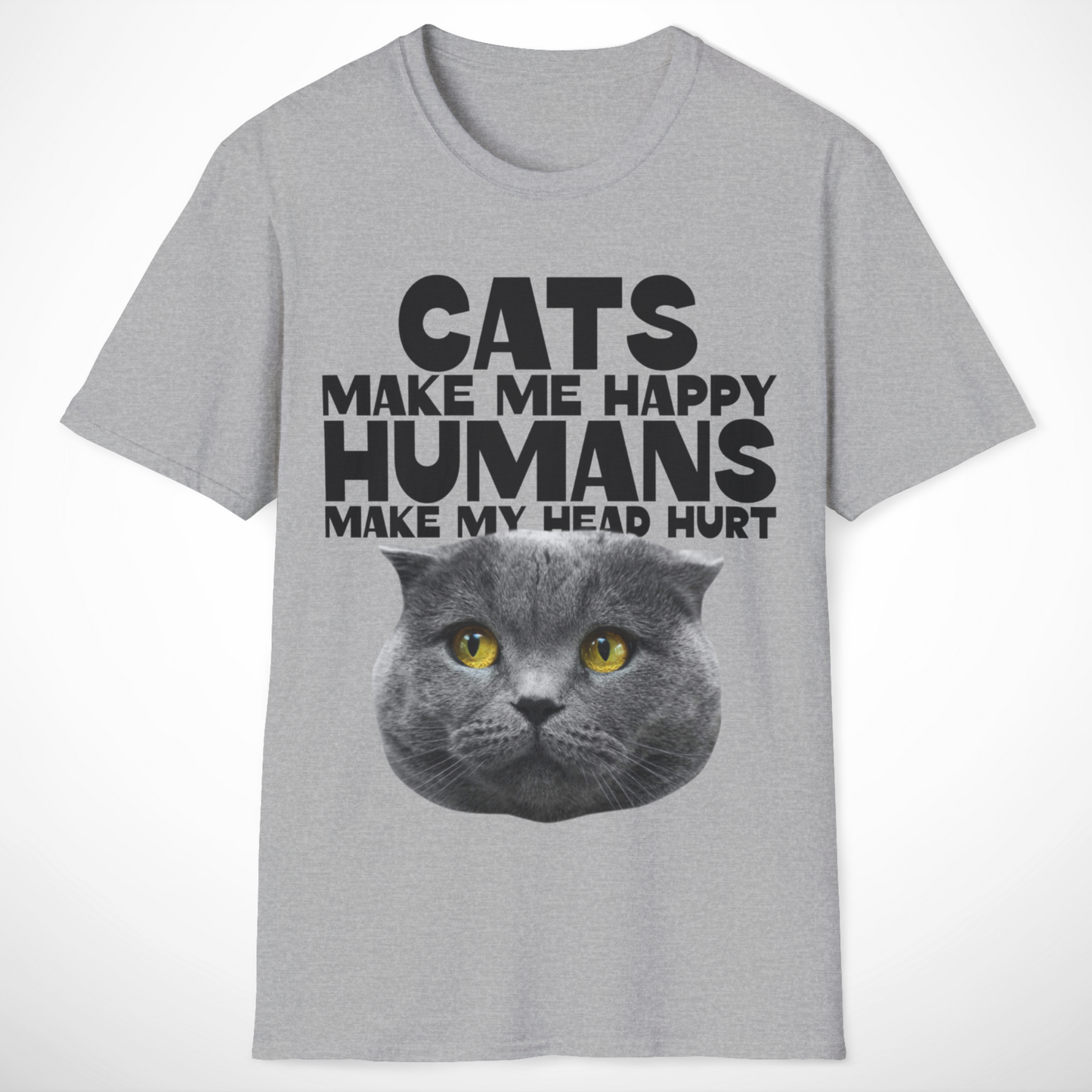 Cats Make Me Happy T-Shirt