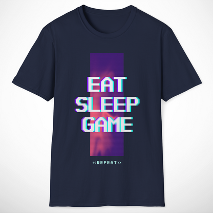 Eat Sleep Game Repeat T-Shirt