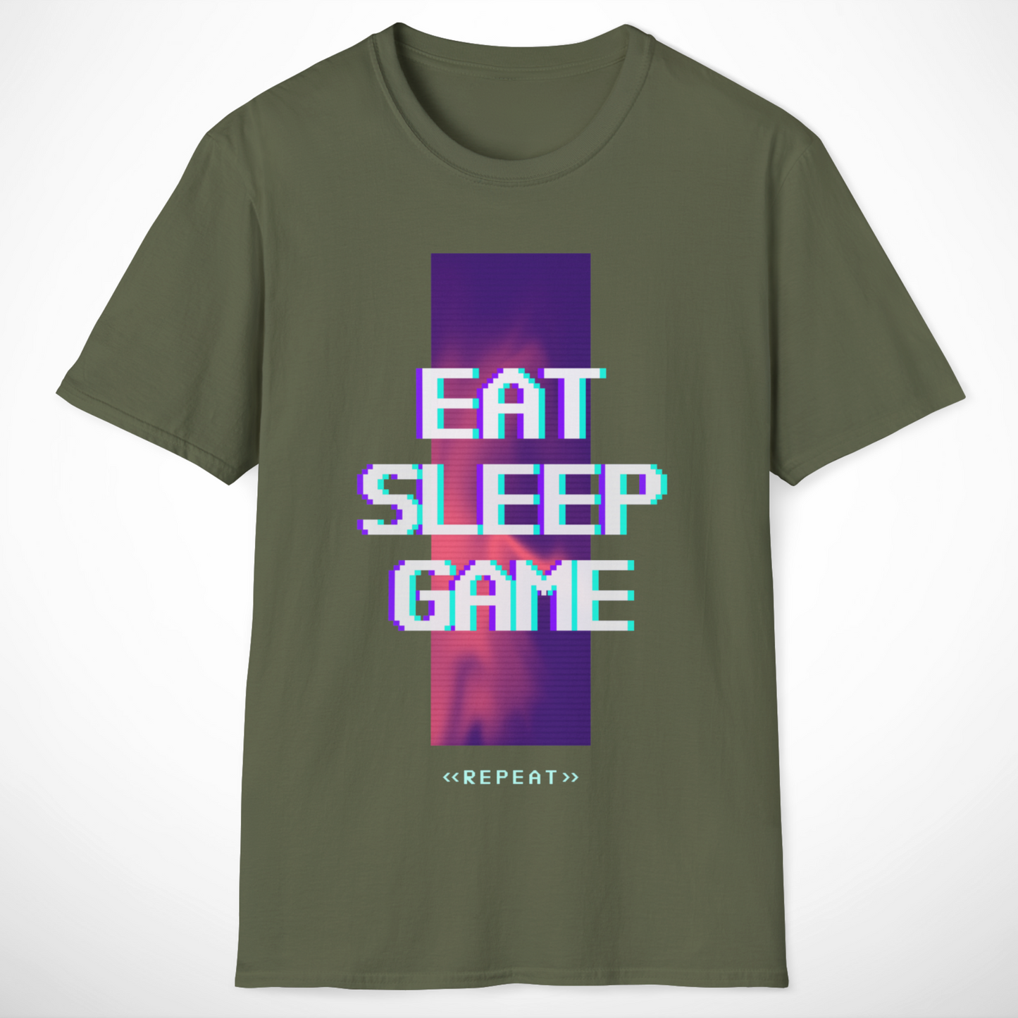 Eat Sleep Game Repeat T-Shirt