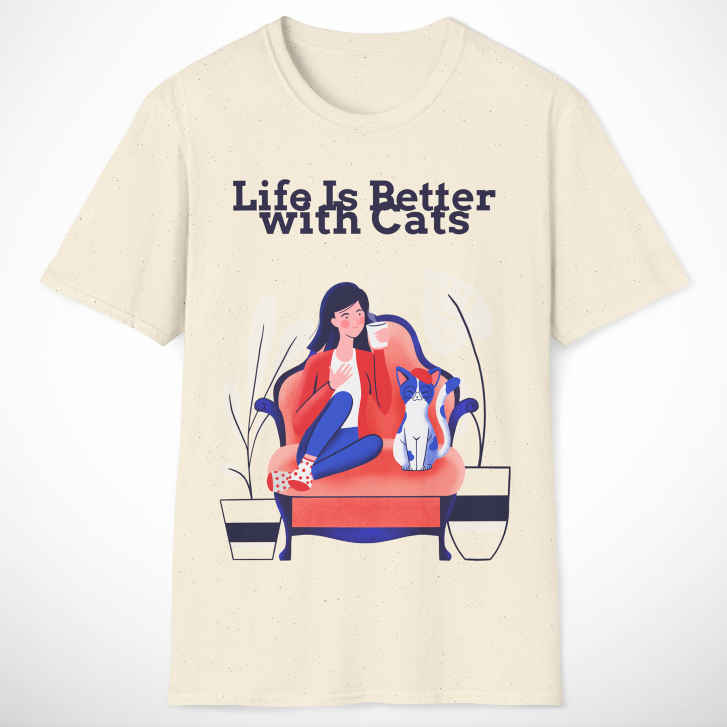 Life Is Better with Cats T-Shirt
