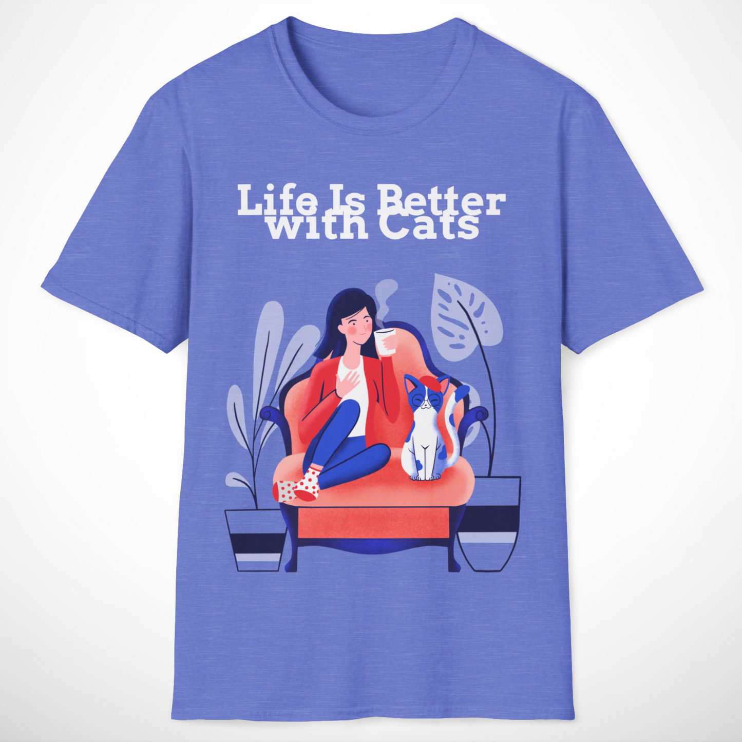 Life Is Better with Cats T-Shirt