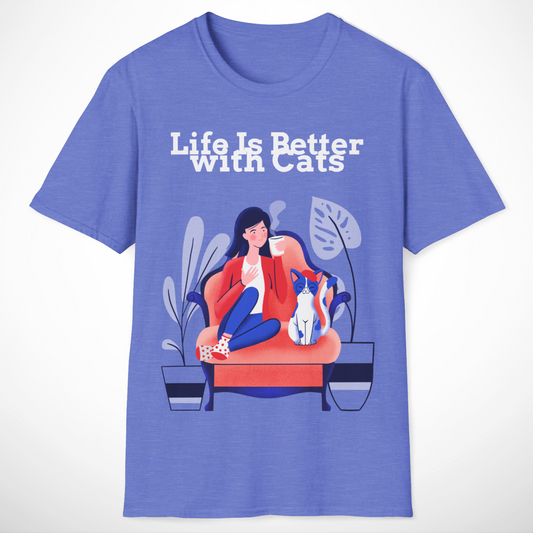 Life Is Better with Cats T-Shirt